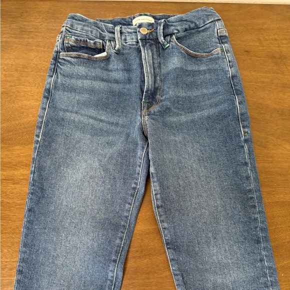 Good American Good Classic High Waist Jeans Size 4 Waist 27 - Picture 3 of 6
